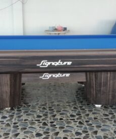 Bàn bida Signature mẫu màu gỗ nâu