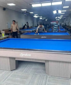 Bàn bida cỡ vừa kinh doanh Signature mẫu mới